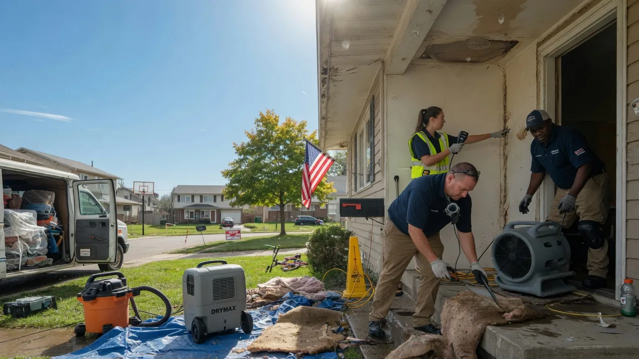 Water Damage Restoration in Warfield, VA near me